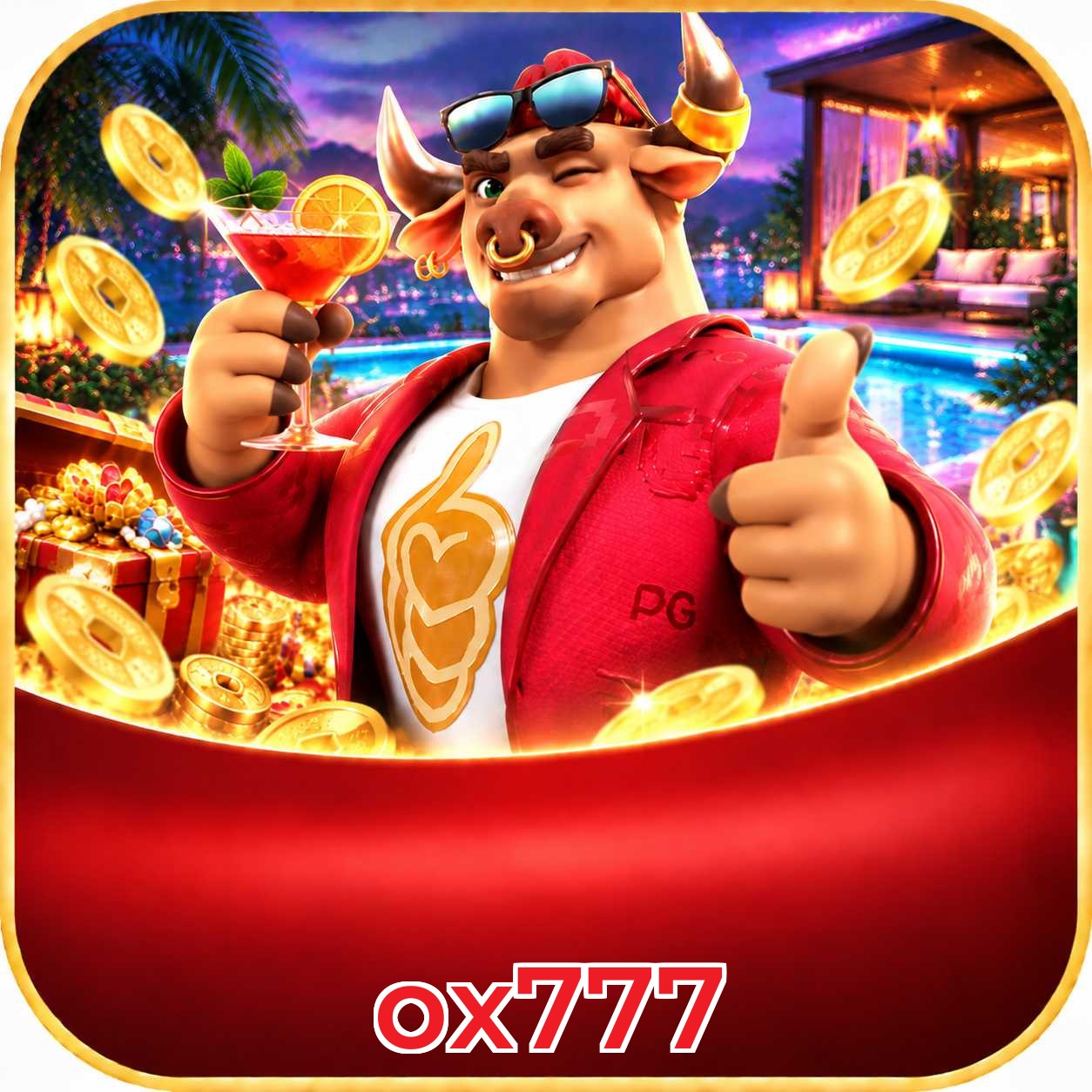 Aplicativo ox777 para Android e iOS com interface completa